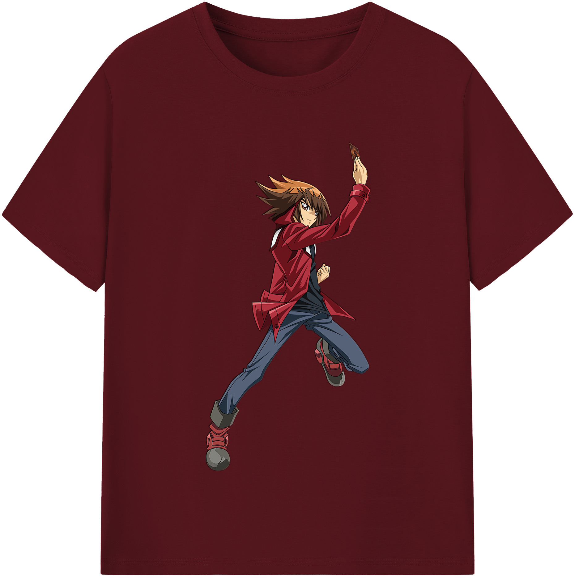（画像用） 遊☆戯☆王 Yu-Gi-Oh! 綿100％半袖Tシャツ（フロントプリント）